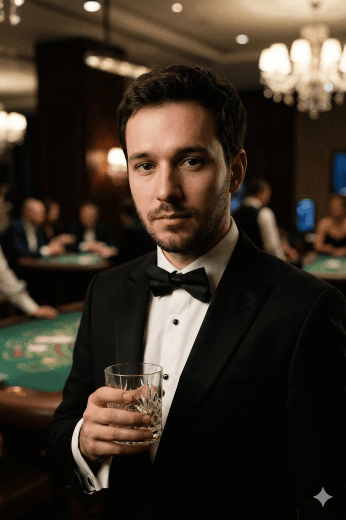 Siz de 007 Evrenine Adım Atın: Gizemli ve Karizmatik Bir Ajan Olun AI promptu