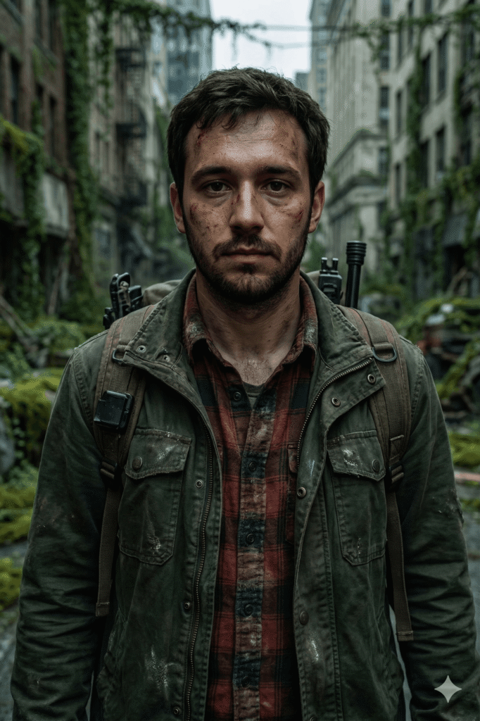 Kıyamet Sonrası Dünyada Hayatta Kalan Sizin Hikayeniz Başlıyor AI promptu